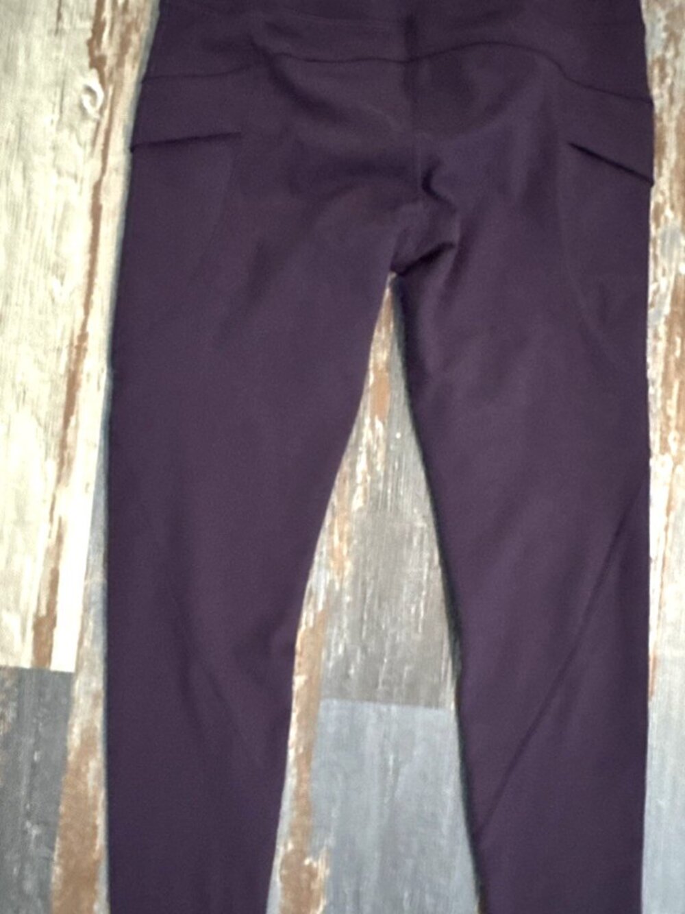 Spyder Active Pants Womens Small Purple High Rise Leggings Pockets Athletic NEW - Picture 4 of 7